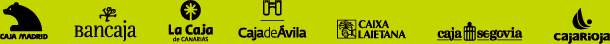 Caja Madrid, Bancaja, La Caja de Canarias, Caja de vila, Caixa Laietana, Caja Segovia, Caja Rioja